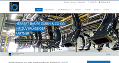 Desktop Screenshot of bauer-gsr.com